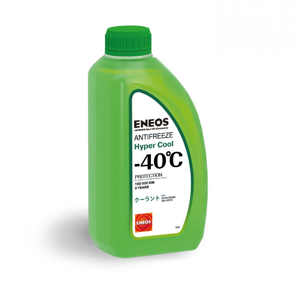 Антифриз ENEOS Antifreeze Hyper Cool -40°C 1кг (green)