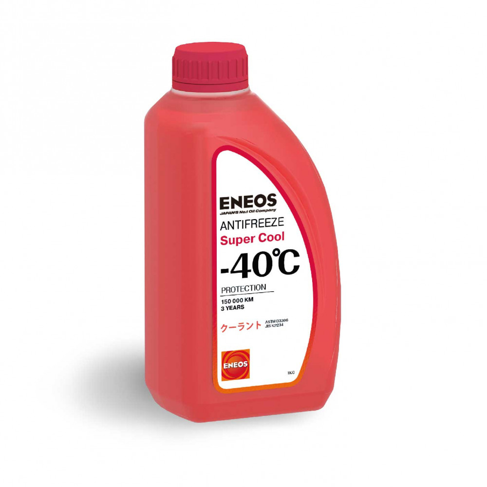 Антифриз ENEOS Antifreeze Hyper Cool -40°C 1кг (red)