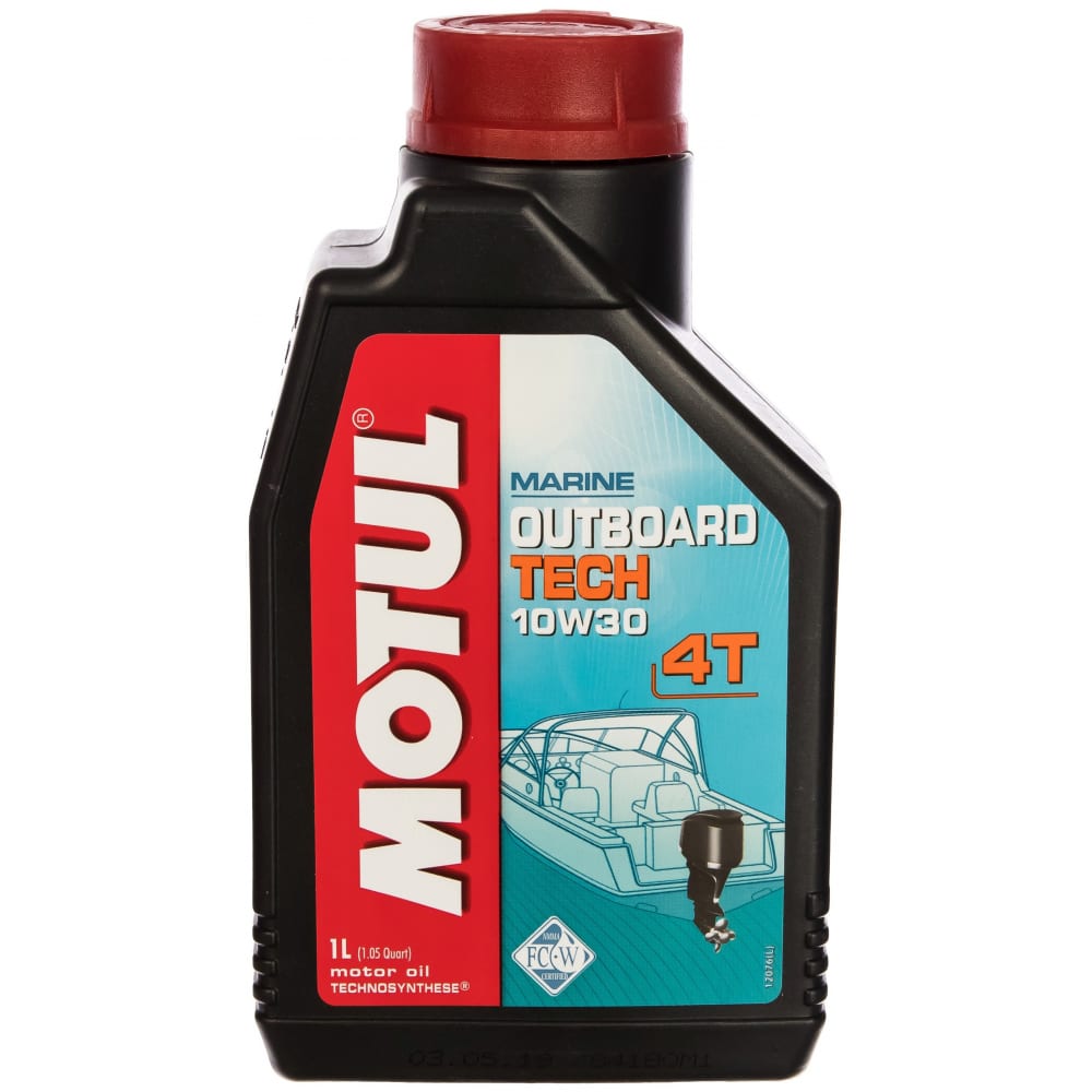 Моторное масло MOTUL OUTBOARD TECH 4T  10W30  1L