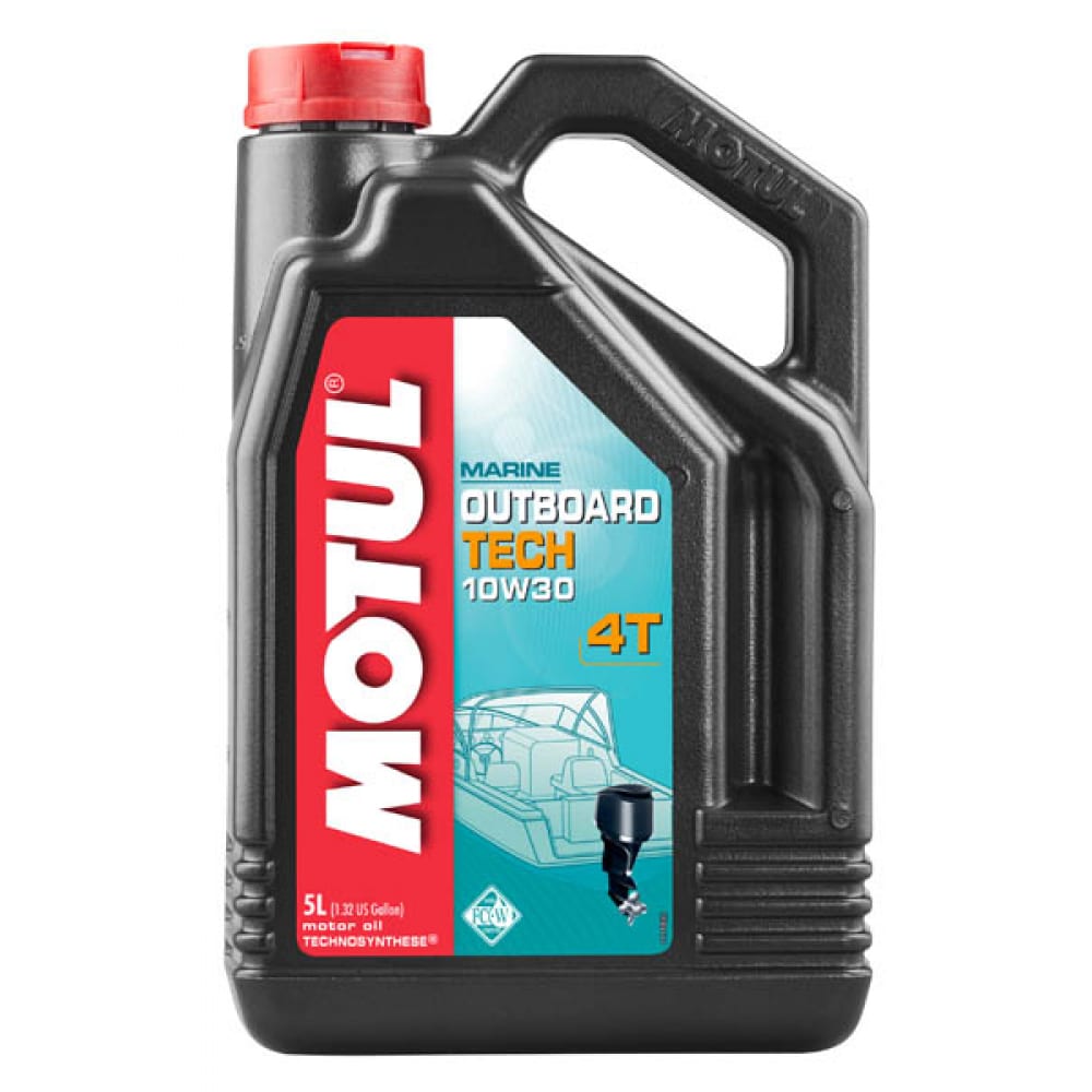 Моторное масло MOTUL OUTBOARD TECH 4T  10W30  5L